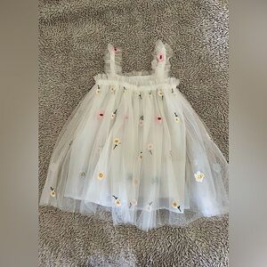 Flower Tulle Dress 24m / 2T